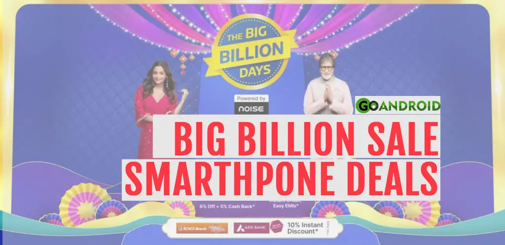 smartphone deals on flipkart's big billion days