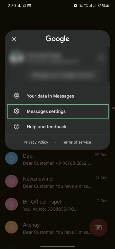 how to enable end-to-end encryption in the google messages